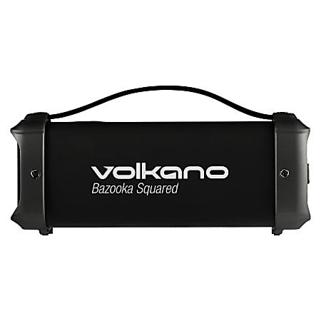 Volkano Mega Bazooka Squared Series Bluetooth Speaker Black ODP