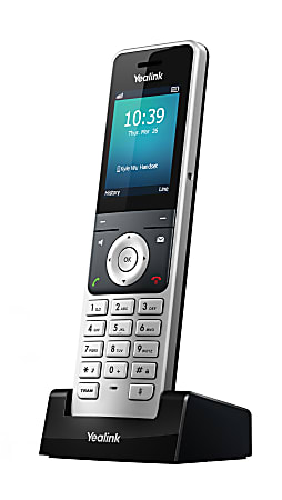 Yealink W56H DECT 6.0 Cordless Expansion Handset For Yealink W56P Phone Systems, YEA-W56H