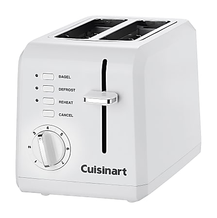Cuisinart® 2-Slice Wide-Slot Toaster, White