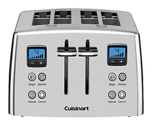 Cuisinart® 4-Slice Wide-Slot Toaster, Silver