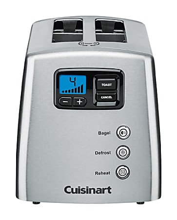 Cuisinart® 2-Slice Extra-Wide-Slot Toaster, Silver