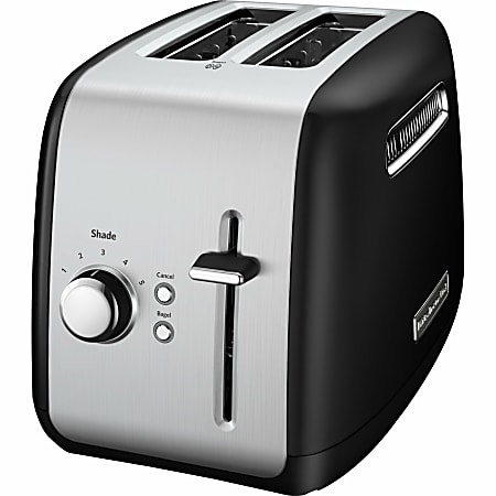 Cuisinart Hybrid 2 Slice Wide Slot Toaster BlackStainless Steel - Office  Depot