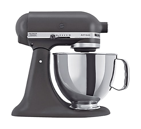 KitchenAid Artisan Series 5 qt Tilt Head Stand Mixer Imperial Black -  Office Depot