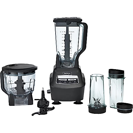 Ninja® Mega Kitchen® System Blender/Food Processor, Black