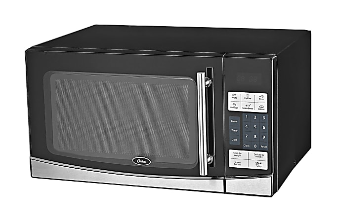 Oster® 1.1 Cu Ft Countertop Microwave, Black