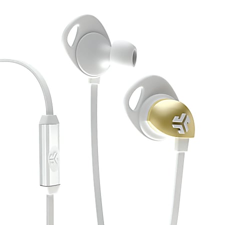JLab Epic In-Ear Headphones, White