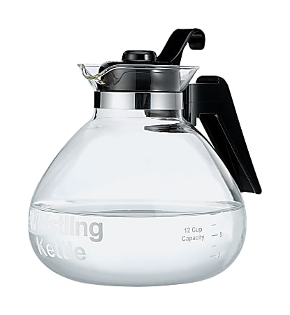 One All WK112BL 12-Cup Stove Top Whistling Tea Kettle