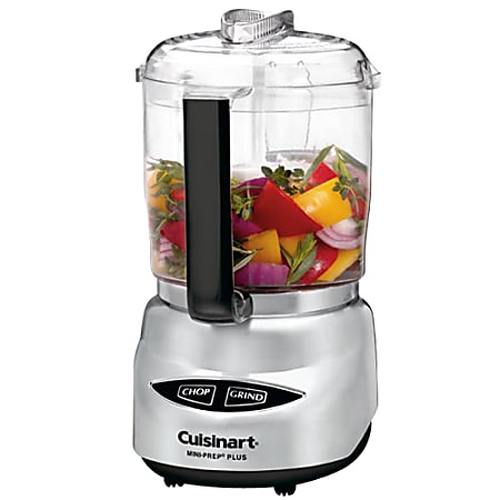 Cuisinart Mini Prep 4 Cup Food Processor Silver - Office Depot