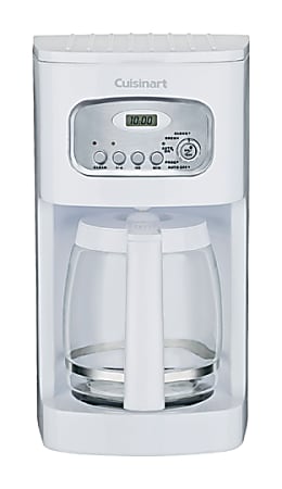 Cuisinart® 12-Cup Programmable Coffeemaker, White