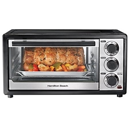 Hamilton Beach Multifunction Toaster Oven, Black