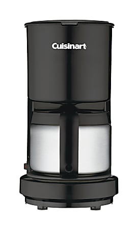 Cuisinart® 4-Cup Coffeemaker, Black/Silver