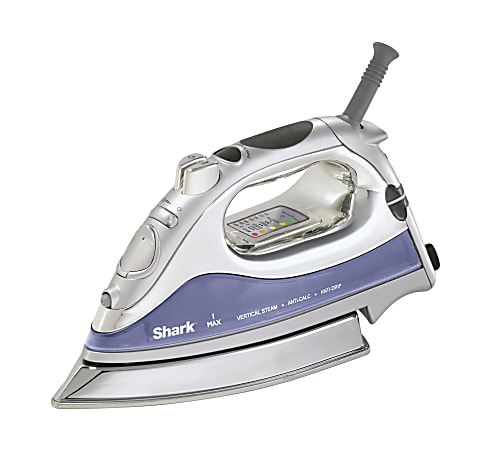 Shark GI468 Steam Iron - Automatic Shut Off - Stainless Steel Sole Plate - Anti-Calcium System - 1600 W