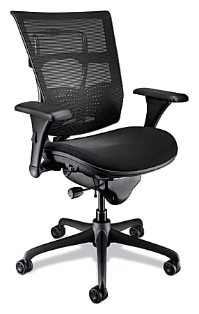 WorkPro Mesh Mid-Back Chair, Black