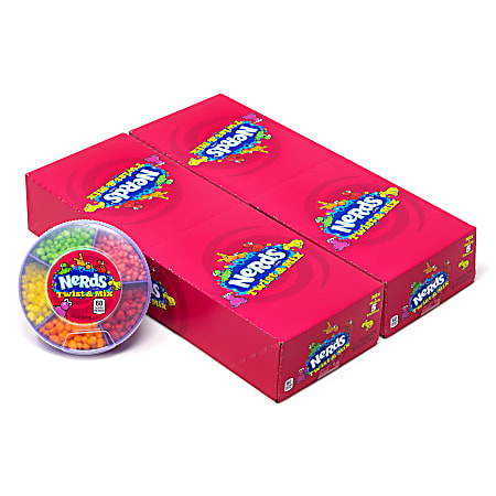 Nerds Twist & Mix Candy, Assorted Fruity Flavored Nerds Candy, 2.1 oz
