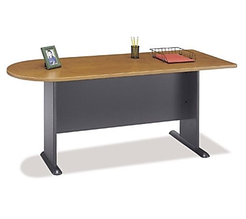 OfficePro Collection, Peninsula Assembled, Natural Cherry