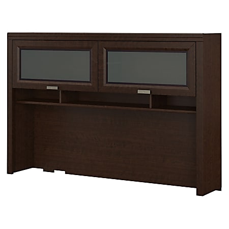 Bush Furniture Tuxedo Hutch, Mocha Cherry, Standard Delivery