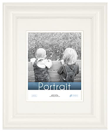 Timeless Frames® Lauren Frame, Portrait, 16" x 20", White