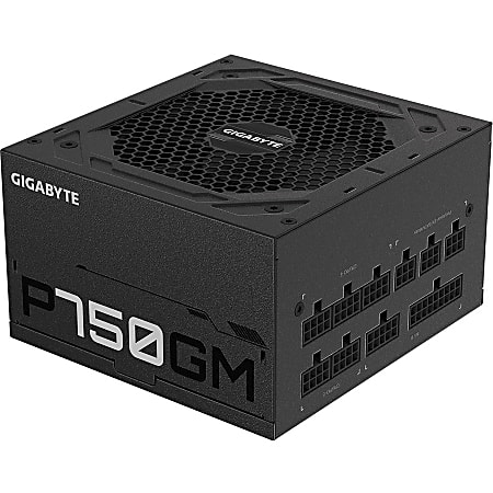 Gigabyte GP-P750GM Power Supply - Internal - 120 V AC, 230 V AC Input - 3.3 V DC, 5 V DC, 12 V DC, -12 V DC Output - 750 W - 1 +12V Rails - 1 Fan(s) - 90% Efficiency