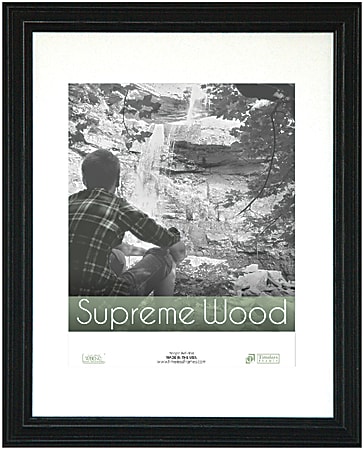 Timeless Frames® Supreme Woods Frame, 11" x 14", Black
