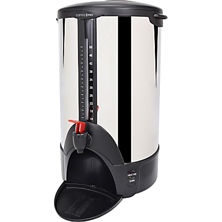 Professional Series 50-Cup Stainless Steel Residential Coffee Urn