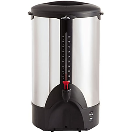 Professional Series 50-Cup Stainless Steel Residential Coffee Urn