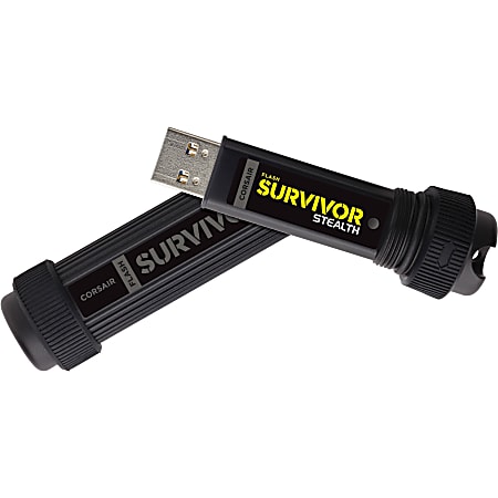 CMFSS3B-32GB Corsair 32GB Survivor Stealth USB 3.0 Flash Drive 