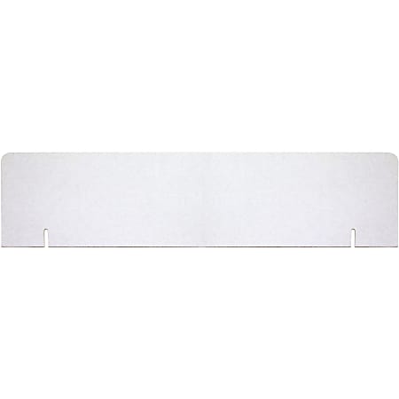 Pacon® 80% Recycled Corrugated Presentation Board Headers, 9 1/2" x 36", White, Carton Of 24