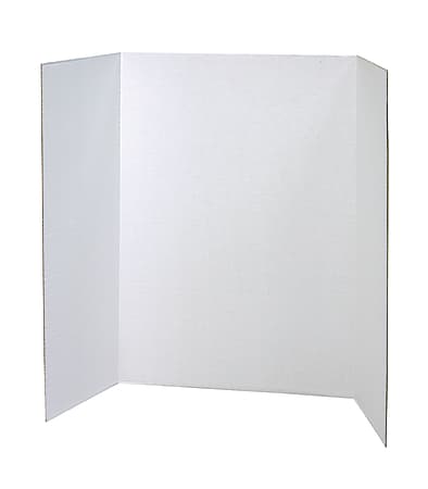  Pacon Foam Tri-Fold Presentation Board, 48 x 36  Inches, 3/16 Inch Thickness, Assorted Colors, Pack of 6 : Learning: Supplies