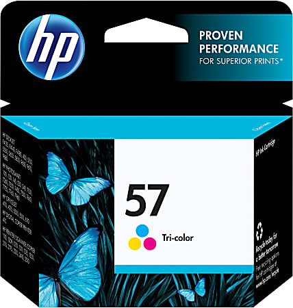 HP 57 Tricolor Original Ink Cartridge, C6657AN