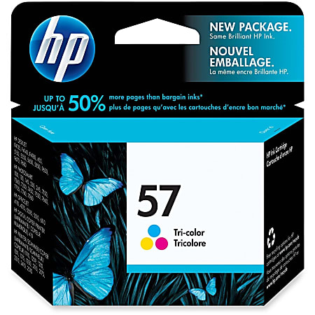 HP 57 Tri Color Ink Cartridge C6657AN - Office Depot