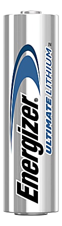 Energizer® Ultimate Lithium Batteries, AA, Pack Of 24, L91