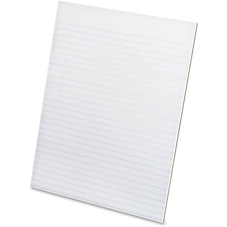 Ampad Evidence Glue Top Ruled Pads, 50 Sheets, 8 1/2" x 11", Pack Of 12