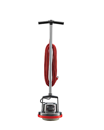 Oreck Orbiter Commercial Floor Machine - Scrub Brush, Brush - 13" Cleaning Width - Carpet, Bare Floor, Hardwood, Hard Floor - 50 ft Cable Length - AC Supply - 5.40 A - Silver