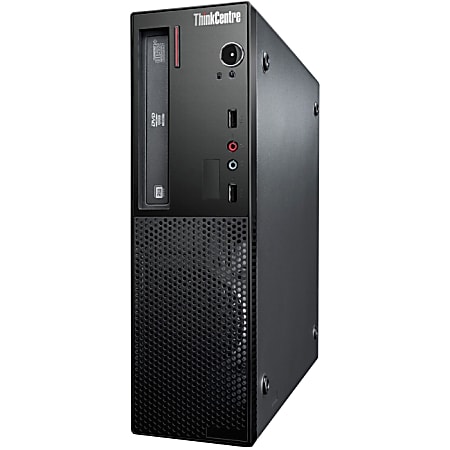 Lenovo ThinkCentre A70 7844P8U Desktop Computer - Intel Pentium E5800 3.20 GHz - 4 GB DDR3 SDRAM - 320 GB HDD - Windows 7 Professional 64-bit - Small Form Factor - Business Black