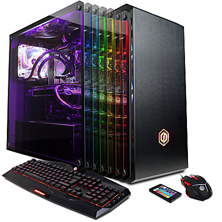 CyberPower Gamer Supreme SLC9980 Gaming Desktop PC, Intel® Core™ i7, 16GB Memory, 2TB Hard Drive/240GB Solid State Drive, Windows® 10 Home, nVidia® GeForce™ GTX 1080