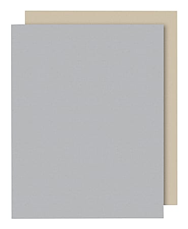Royal Brites Dual Color Foam Board, 20" x 30", Sandstone/ Greystone
