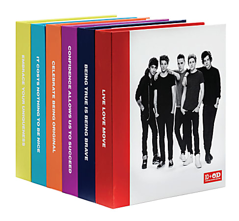 TWO 1D One Direction Portfolio Pocket Folders for 3 Ring NEW Bonus 6 Photo Cards 