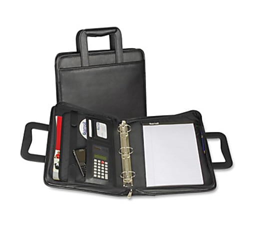 Avery Two Pocket Folders with 3-Prong Fasteners - Black - 25/Box 