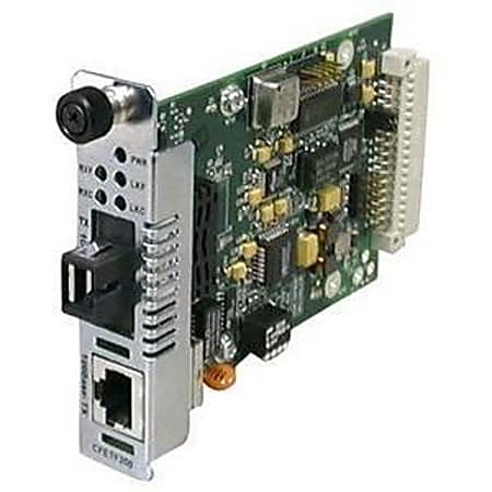 Transition Networks Point System Slide-In-Module Media Converter