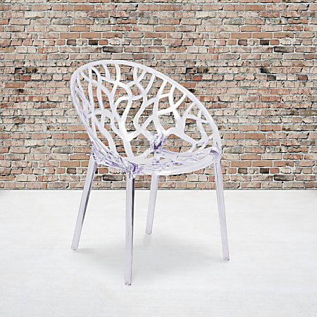 Flash furniture ghost chair top