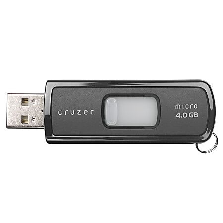 SanDisk® Cruzer® Micro 4GB USB 2.0 Drive With U3 Software