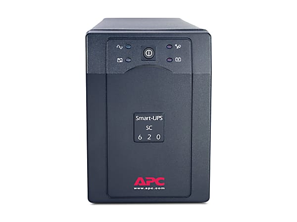 APC Smart-UPS SC 620VA - UPS - AC 230 V - 390 Watt - 620 VA - RS-232 - output connectors: 4 - gray