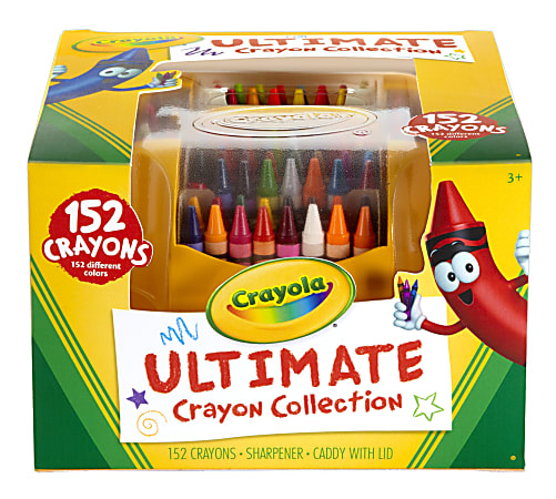 Crayola® Ultimate Crayon Case, Assorted Colors, Pack Of