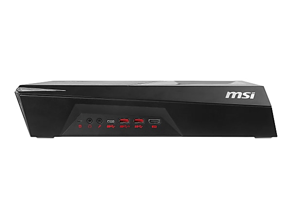 MSI Trident 3 VR7RC-018US Gaming Desktop Computer - Core i7 i7-7700 - 8 GB RAM - 1 TB HDD - 128 GB SSD - Small Form Factor - Windows 10 Home - MSI GeForce GTX 1060 3 GB - Wireless LAN - Bluetooth