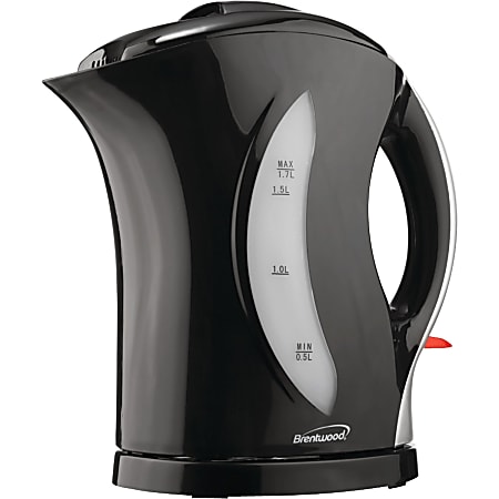 MegaChef 1.7 Liter Stainless Steel Electric Tea Kettle With 5 Preset Temps  - 8356000