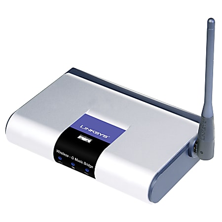 Linksys® WMB54G Wireless-G Music Bridge