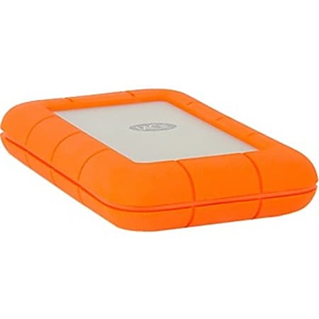 LaCie RUGGED Thunderbolt STEV1000400 1 TB Portable Hard Drive - 2.5" External - USB 3.0, Thunderbolt - 256-bit Encryption Standard
