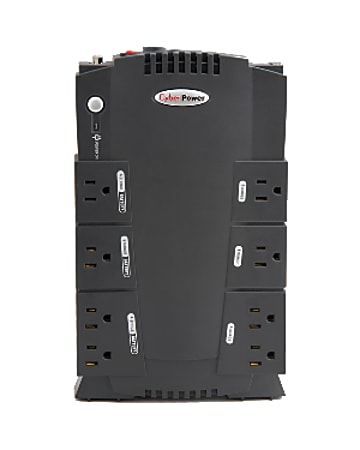 CyberPower® CP800AVR Uninterruptible Power Supply, 8 Outlets, 800VA/450 Watt