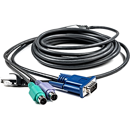 Avocent PS/2 Cat. 5 Integrated Access Cable - 15 ft PS2 Integrated Access cable