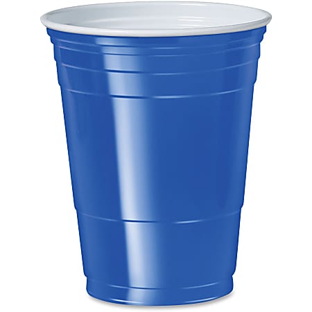 Hefty Everyday 16 oz Disposable Party Cups 16 fl oz 100 Pack Assorted  Bright Cold Drink Party - Office Depot